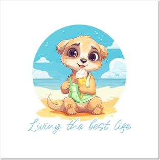 Living the best life Posters and Art